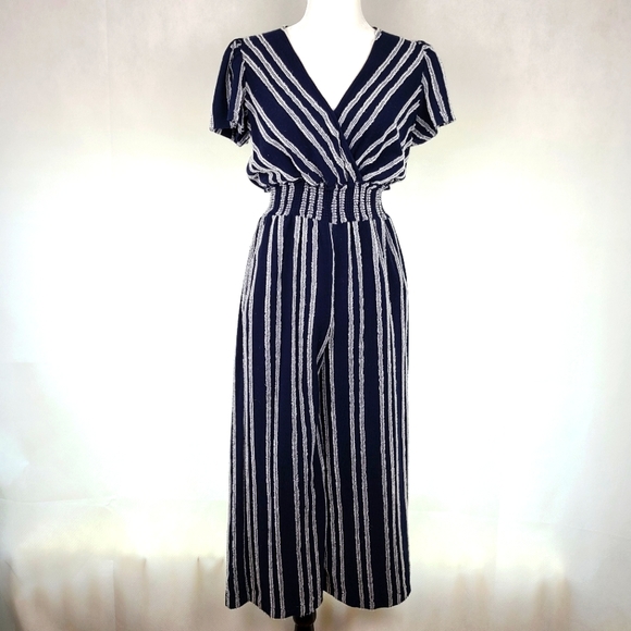 Anthropologie Dolan Canovas Striped Wide-leg Jumpsuit, Size XS - Picture 3 of 9
